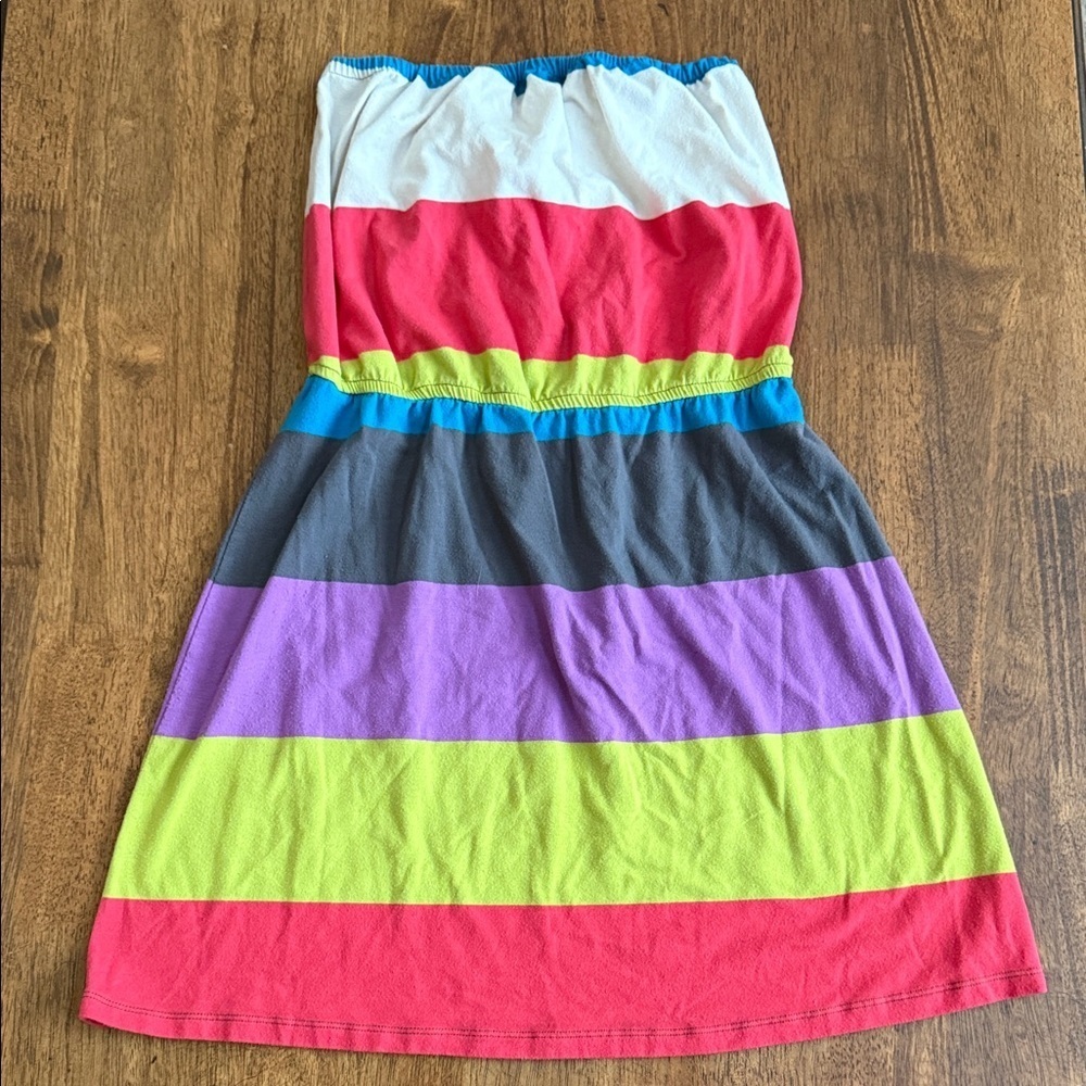 Derek Heart Multicolor Striped Dress Size M